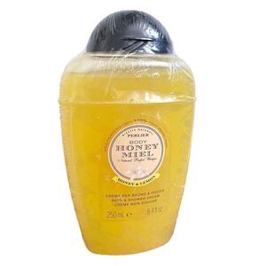 New Perlier Honey Miel & Lemon Bath Shower Gel Liquid Soap 8.4 Ounces Sealed